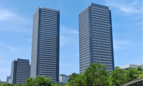 滨江城开中心外观
